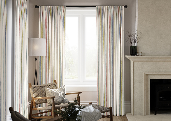 Vintage Stripe, Promenade - Made to Measure Curtains - Image 3
